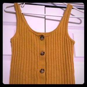 American Eagle crop sweater tank